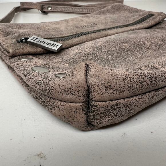 Hammitt VIP Medium Fold Over Leather Crossbody Bag - Picture 5 of 9